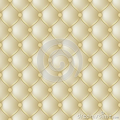 Abstract upholstery gold background Stock Photo