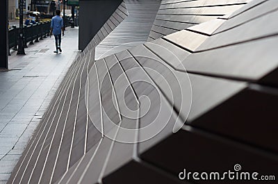 Abstract urban background Stock Photo