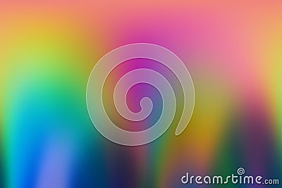 Abstract vaporwave holographic background image of spectrum colors Stock Photo