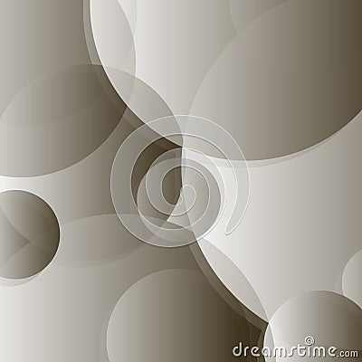 Abstract vector with black and white bubble elements Vector Illustration