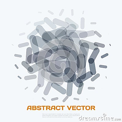 Abstract vector design elements for graphic layout. Modern busin Vector Illustration