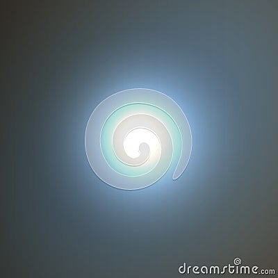 Abstract vector glow light effect Vector Illustration