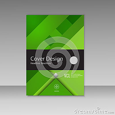Abstract vector graphics, beautiful brochures templates. Set of business cards, collection covers and backgrounds Vector Illustration