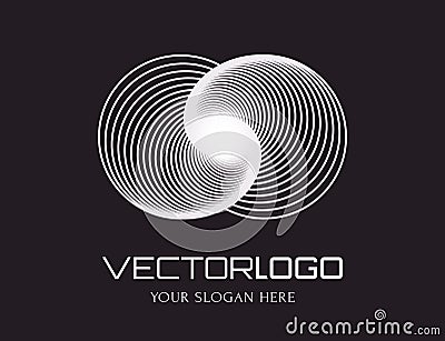 Abstract vector logo. Vector Illustration