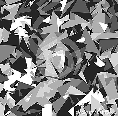 Abstract Vector Military Camouflage Background Vector Illustration