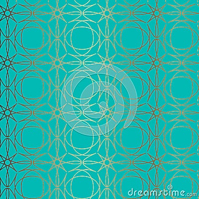 Abstract vector ornamental seamless pattern Vector Illustration