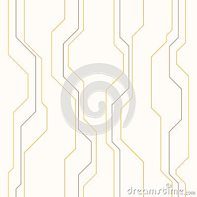 Abstract vector seamless pattern with lines. Vector Illustration