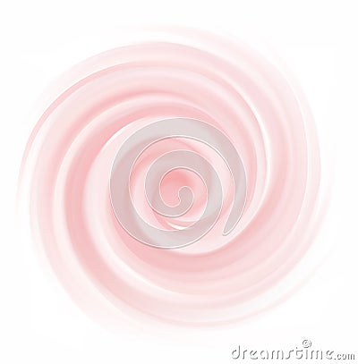 Abstract vector spiral background crimson colour Vector Illustration