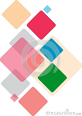 Abstract Vector, Square Information tag, cdr (Coreldraw) Vector Illustration