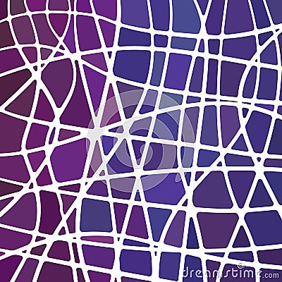 Abstract vector stained-glass mosaic background Vector Illustration