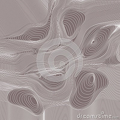 abstract vector texture of linear smooth wave Stock Photo