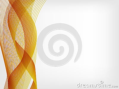 Abstract vector waved line background Stock Photo