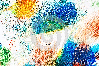 Abstract vibrant acrylic art background Stock Photo