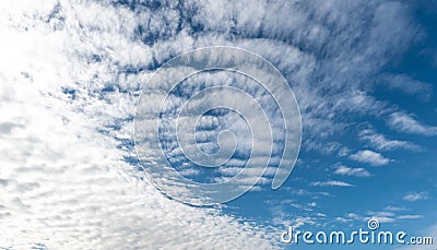 Abstract view of sky in bright mood Stock Photo