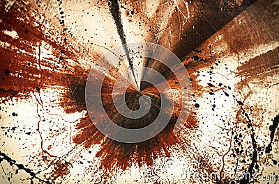 Abstract vintage grunge paint background Stock Photo