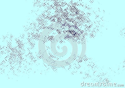 Abstract vintage halftone comic style dotted grain effect Vector Illustration