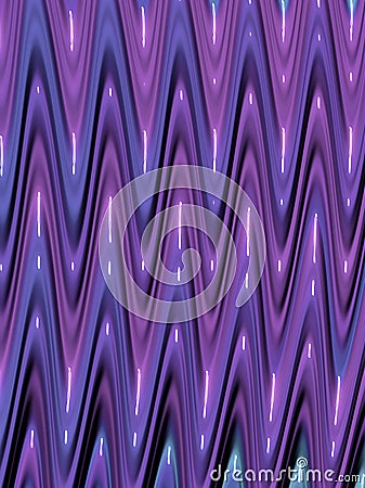 Abstract violet fractal zigzag background Stock Photo