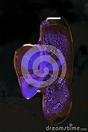 Abstract violet paint Stock Photo