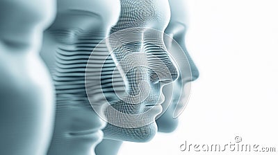An abstract visual representation that explores the 