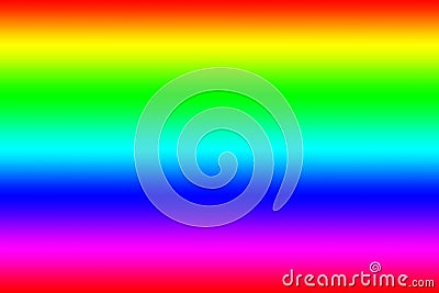 Vivid background with gradient rainbow color horizontal stripes Stock Photo