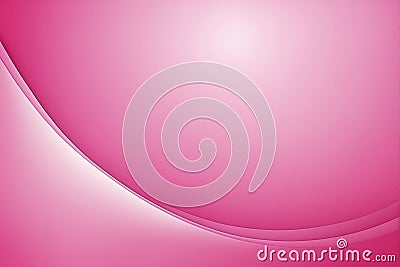 Abstract wallpaper illustration of wavy flowing energy and colors in pink and white Cartoon Illustration