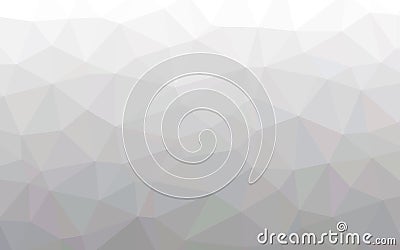 Abstract warm white polygon wallpaper Stock Photo