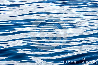 Abstract water background, riffles and waves have a three-dimensional effect because of light and shadow Stock Photo