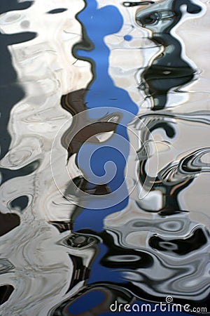 Abstract water close up detail Stock Photo
