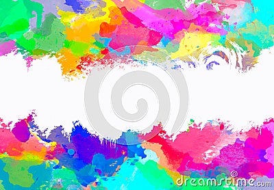 Abstract water color Stock Photo