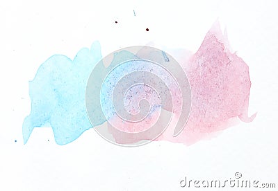 Abstract water color Stock Photo