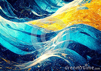 abstract water wave background Stock Photo