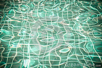 Abstract water Wave Pool Dimension vintage color tone background Stock Photo