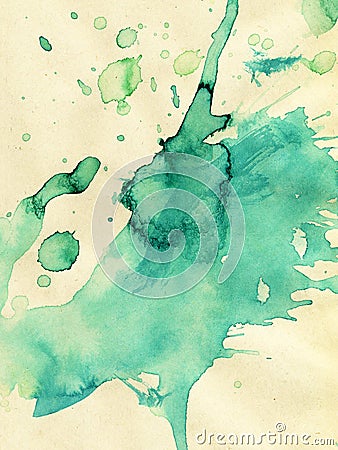 Abstract watercolor background Stock Photo