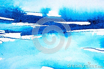 Abstract watercolor background Stock Photo