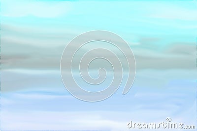 Abstract watercolor background in blue / green / purple Stock Photo