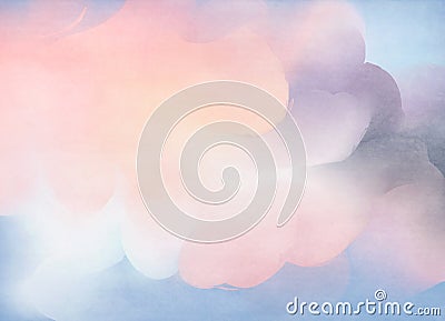 Abstract watercolor background. Digital art painting Stock Photo