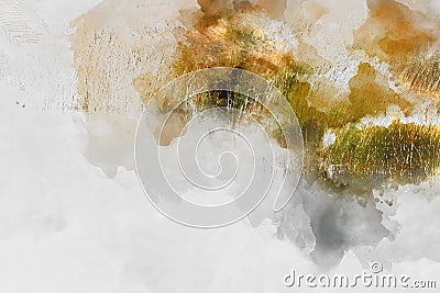 Abstract watercolor background Stock Photo