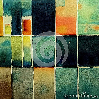 abstract watercolor background, wallpaper design Stock Photo