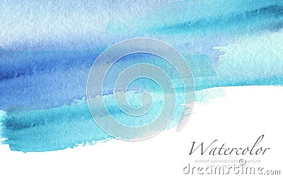 Abstract watercolor blot painted background. Texture paper. Isolated. Stock Photo