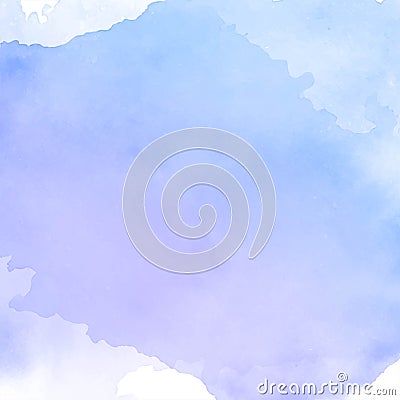 Abstract watercolor decorative background Vector Illustration