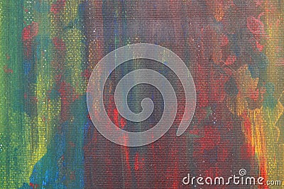 Abstract watercolor kids paint beautiful colorful art. Stock Photo