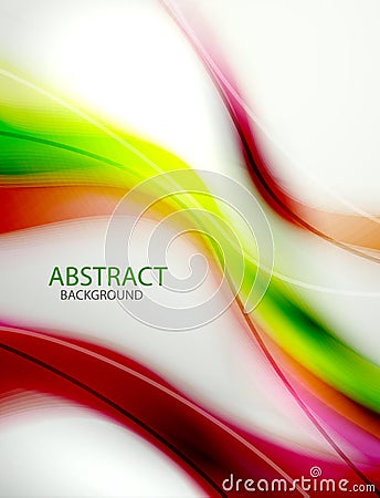 Abstract wave background Vector Illustration