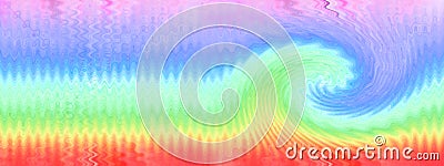 Abstract wave backgrounds background design wavy ocean sea seaside water wallpaper panoramic rainbow colours multi Stock Photo