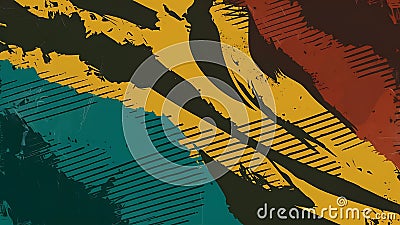 Abstract wave lines background. Dynamic wave pattern. Modern flowing wavy lines. Stock Photo