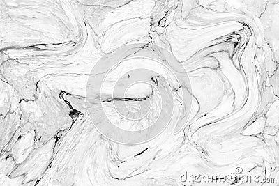 Abstract wave pattern, White gray marble ink texture background for wallpaper or skin wall tile for interior design. Stock Photo