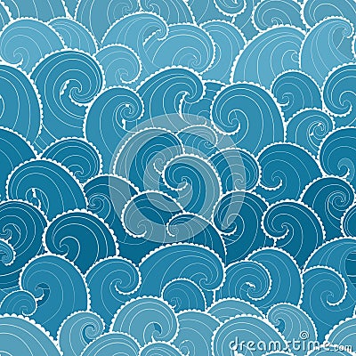 Abstract waves pattern Vector Illustration