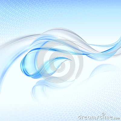Abstract waving background Vector Illustration