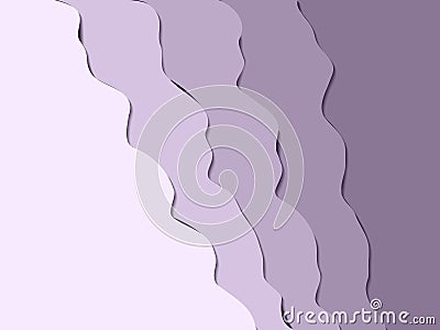 Abstract wavy vector background for design Vector Illustration