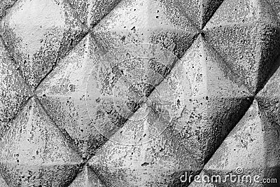 Abstract weathered texture - light gray and white concrete wall Stock Photo