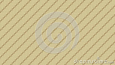 abstract weavers bamboo texture four step pieces, dry bamboo color Stock Photo